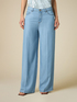 Pantalon large en tencel image number 3