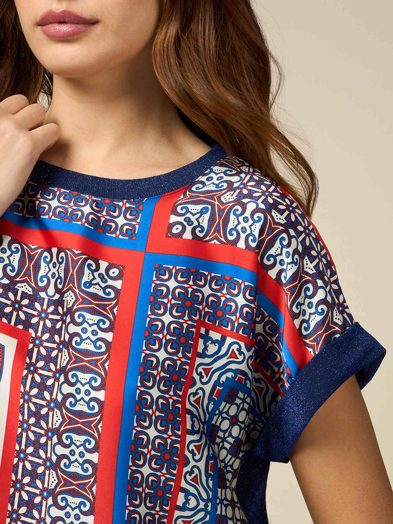 Bedrucktes T-Shirt aus Bi-Materialien image number 2