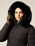 Midi down jacket with hood image number 2