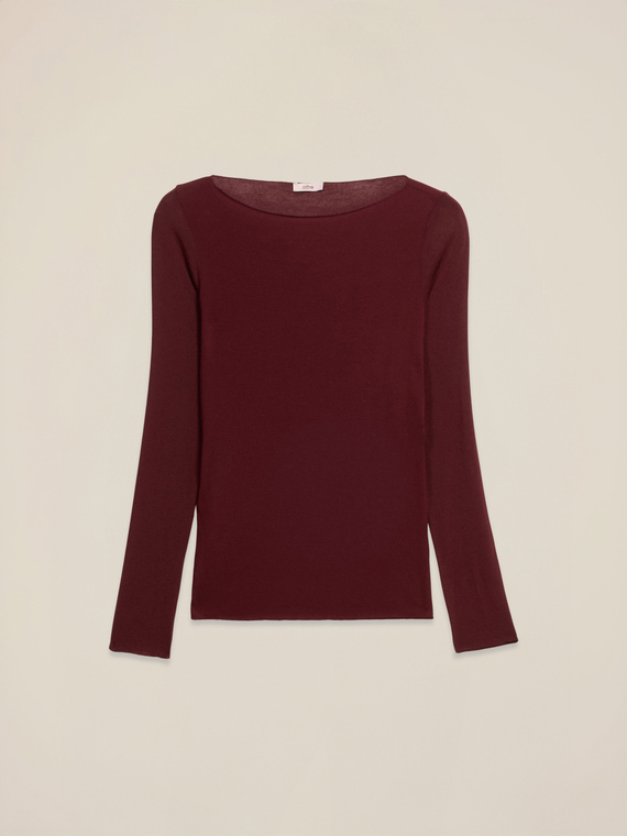 T-shirt misto cashmere