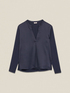 Two-material long sleeve T-shirt image number 3