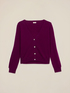 Cardigan en laine et cachemire image number 3