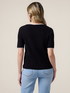 Maglia maniche corte con profili a contrasto image number 1