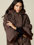 Cotton parka with fuzzy trims image number 2
