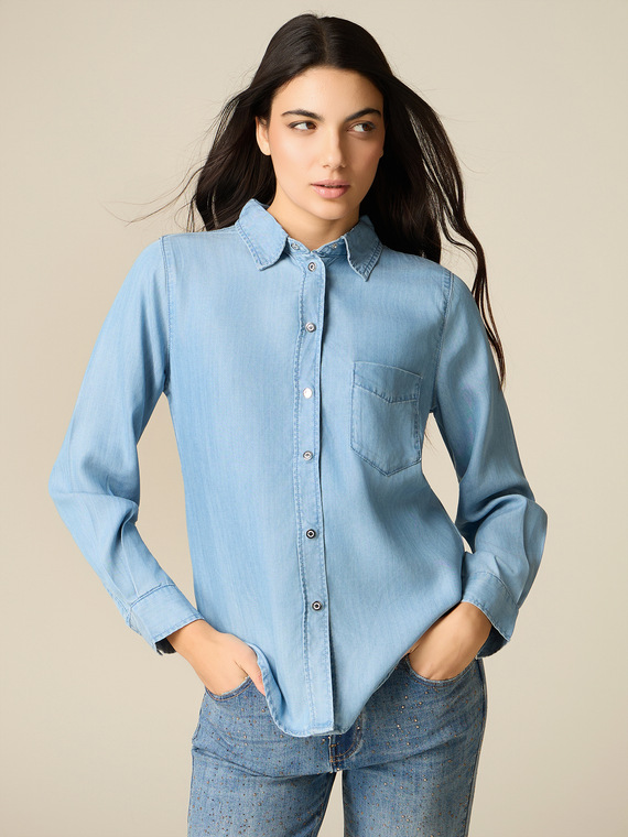 Camisa de tencel