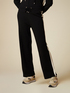 Pantaloni a palazzo in maglia image number 3