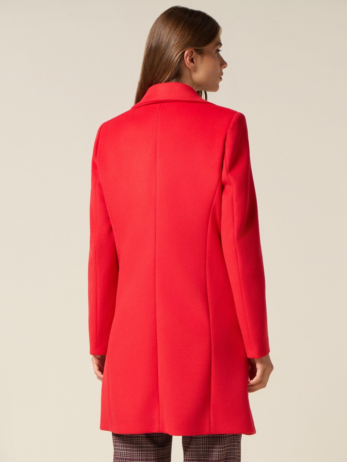 Long coat in drap image number 1