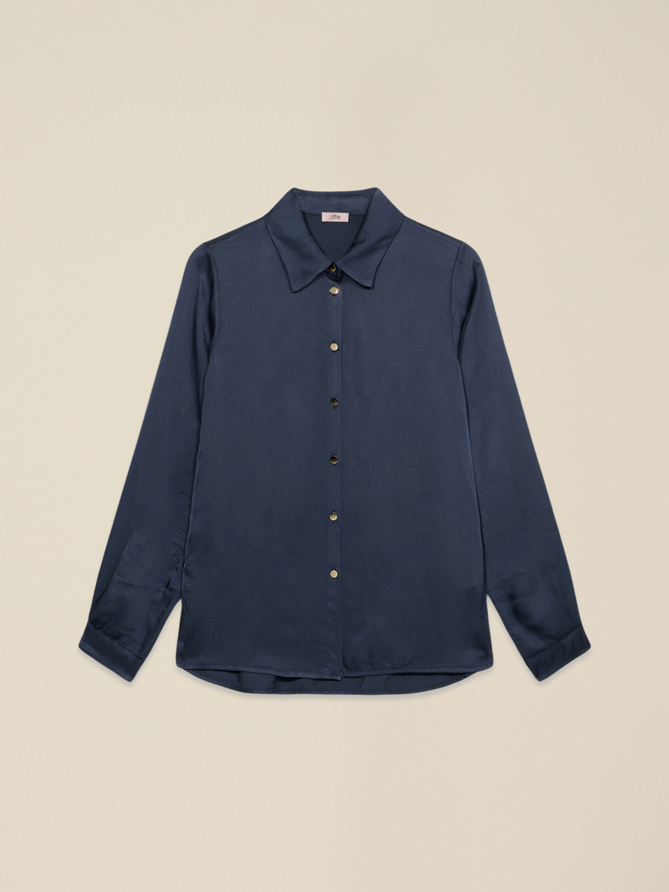 Viscose satin shirt image number 3