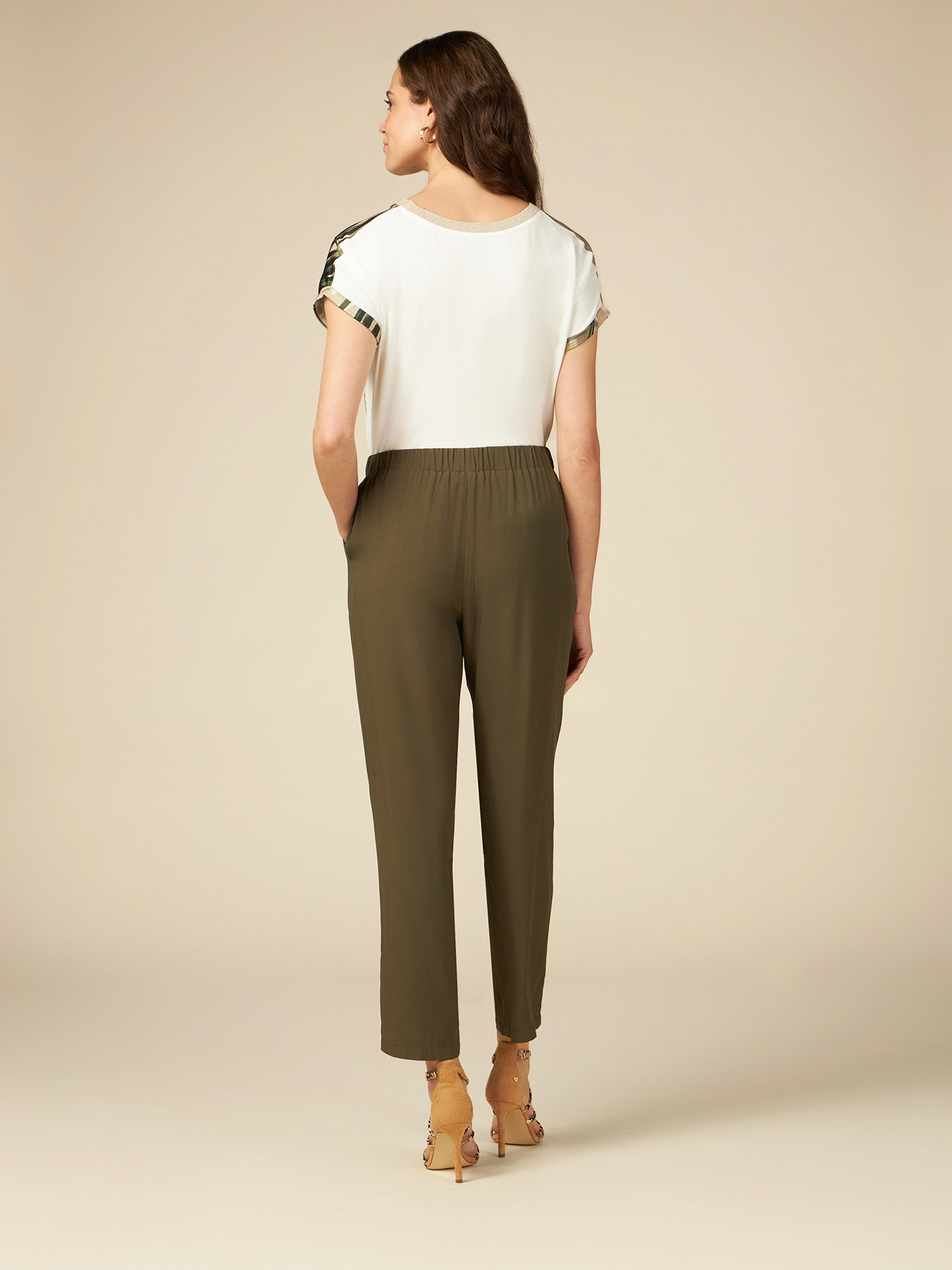 Viscose joggers image number 1