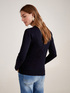Basic-Pullover mit emaillierten Knöpfen image number 1