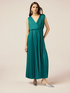 Langes Plissee-Kleid aus Lurex image number 0