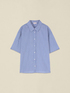 Camicia maniche corte a righe image number 3