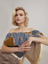 Top floreale in cotone image number 0