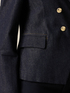 Double-breasted denim jacket image number 2