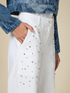Palazzo- Hose mit Steinen image number 2
