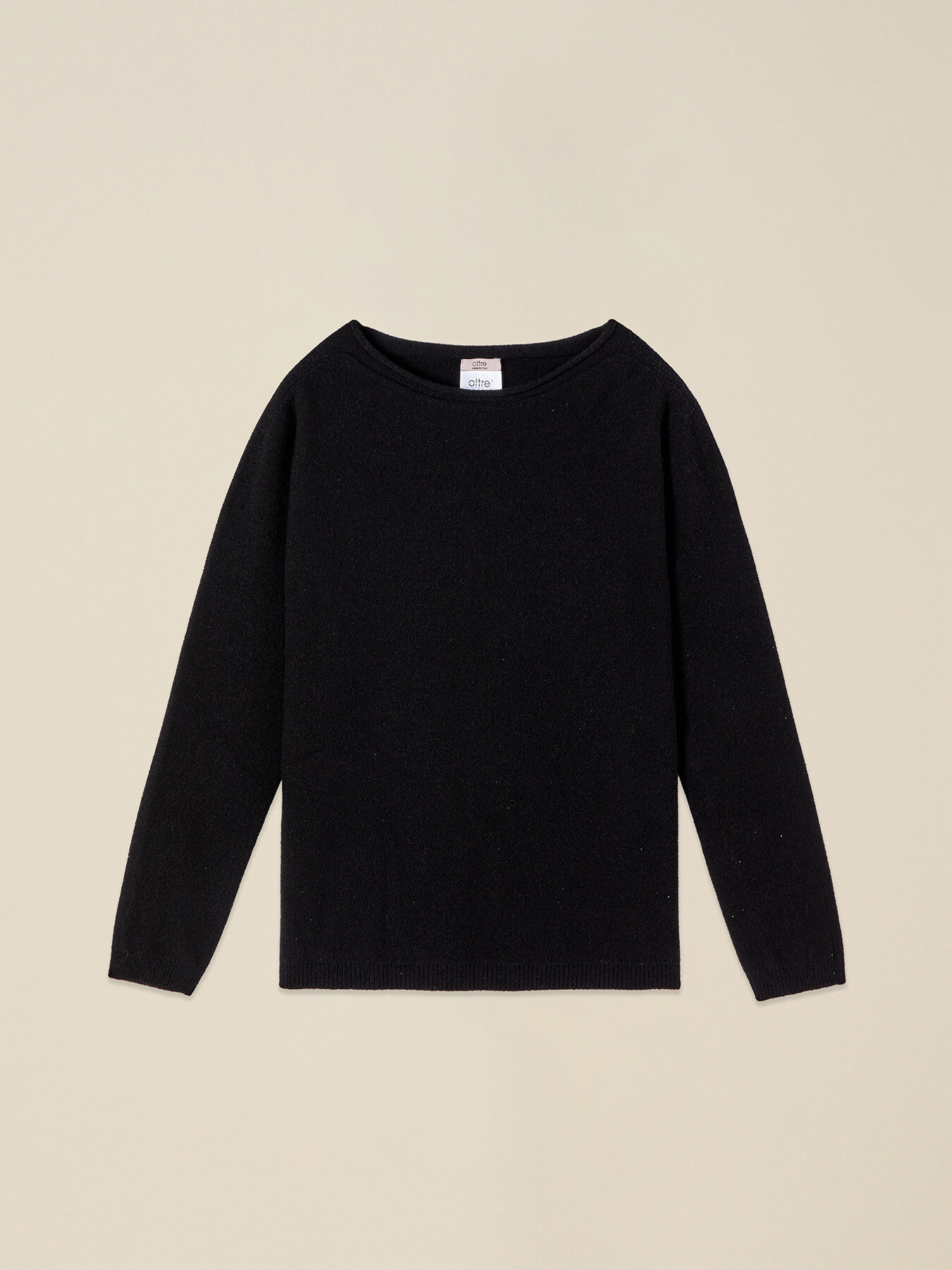 Sweater with micro sequins image number 3