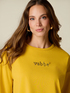T-Shirt mit Buchstaben-Stickerei image number 2