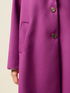 Cappotto midi con bottoni image number 2