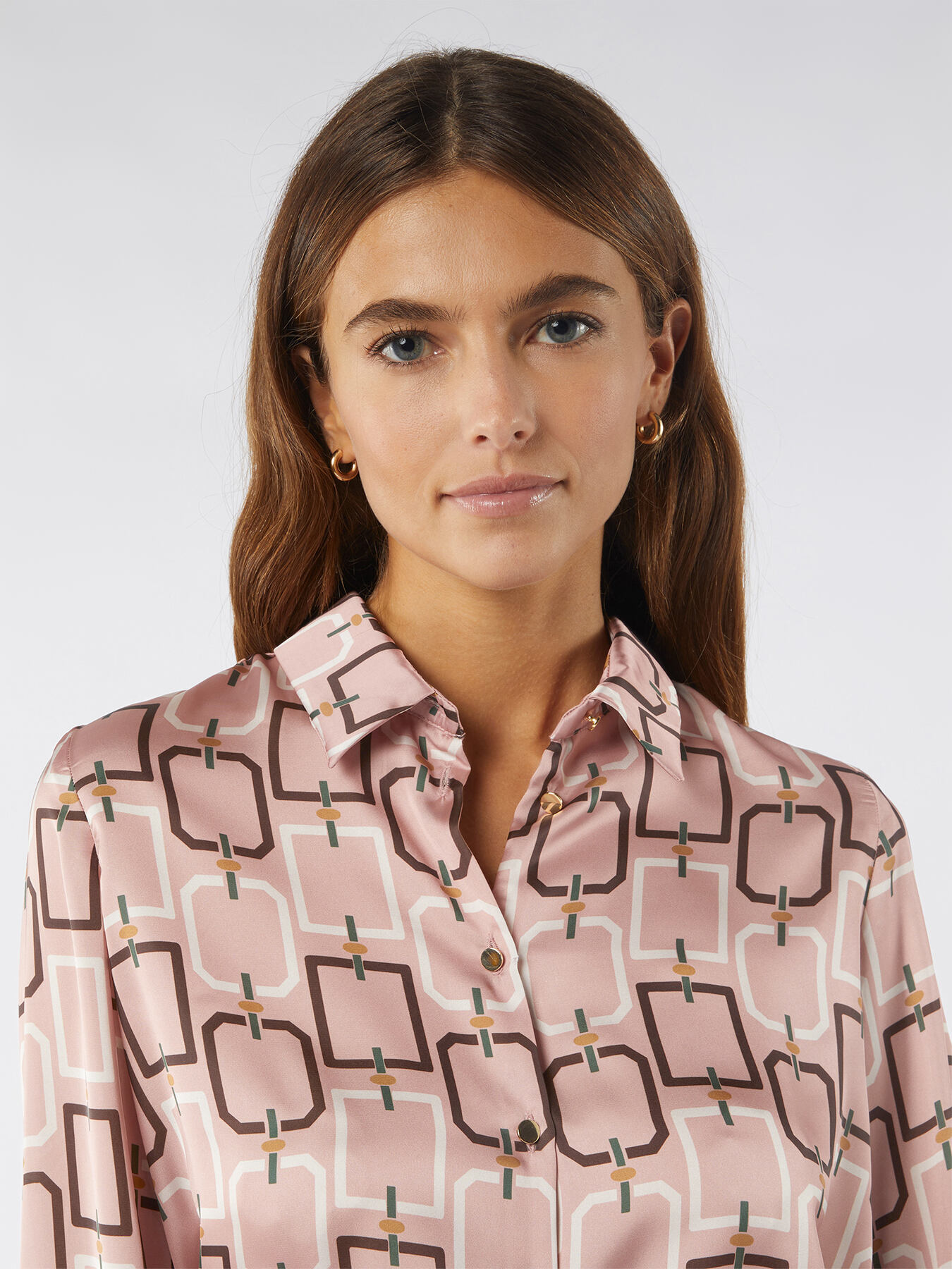 Camicia fantasia geometrica image number 3