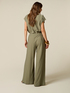Pantalon palazzo effet crinkle image number 1