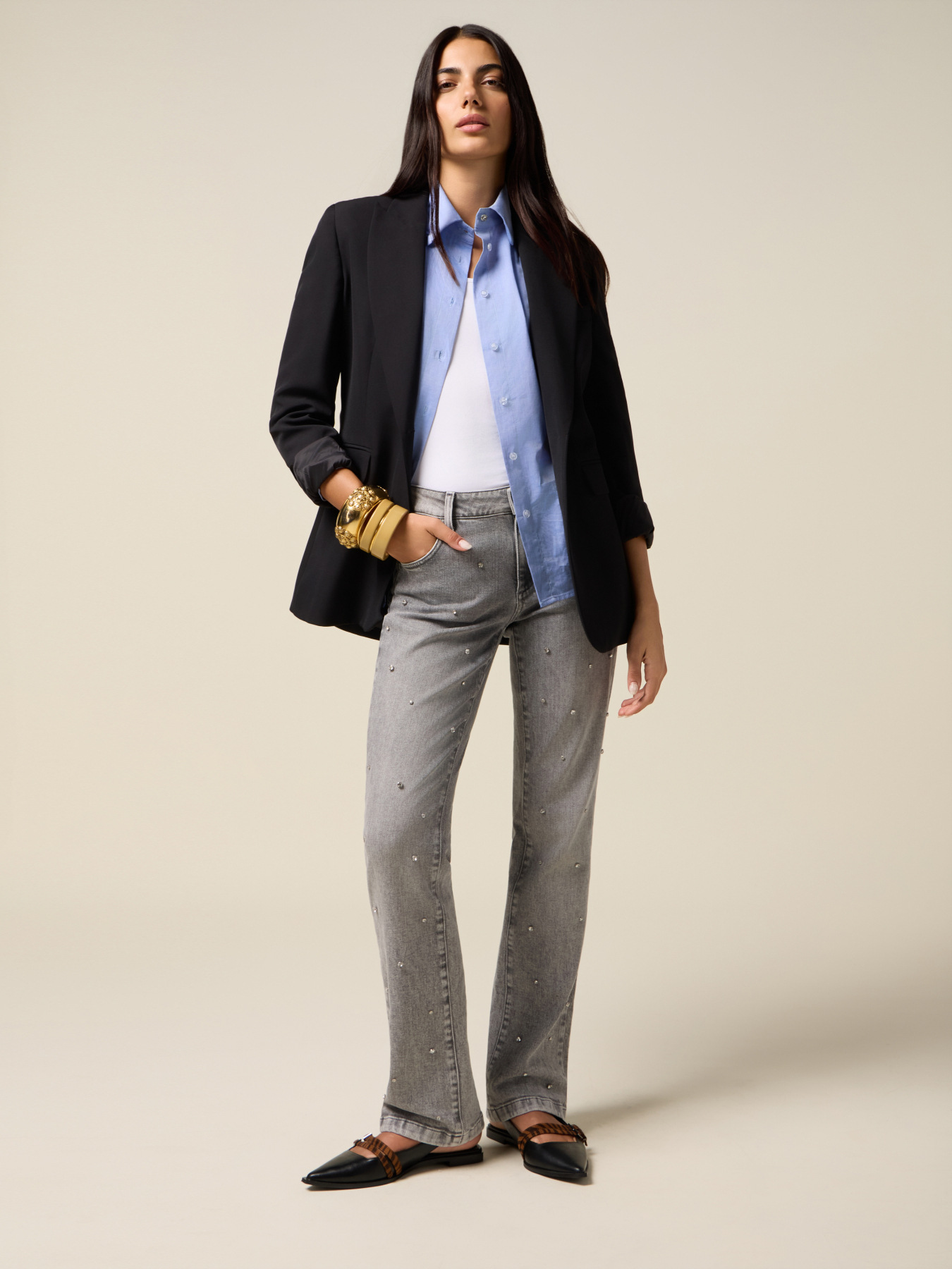 Regular-Jeans mit Taschen image number 0