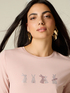 T-shirt with micro crystals image number 2