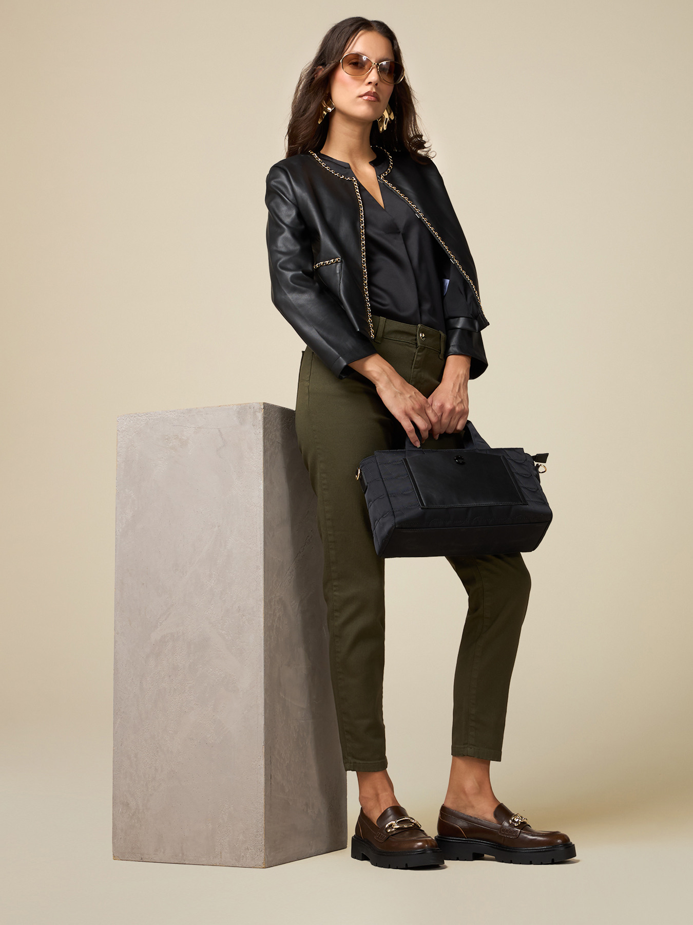 Cotton drill trousers image number 0