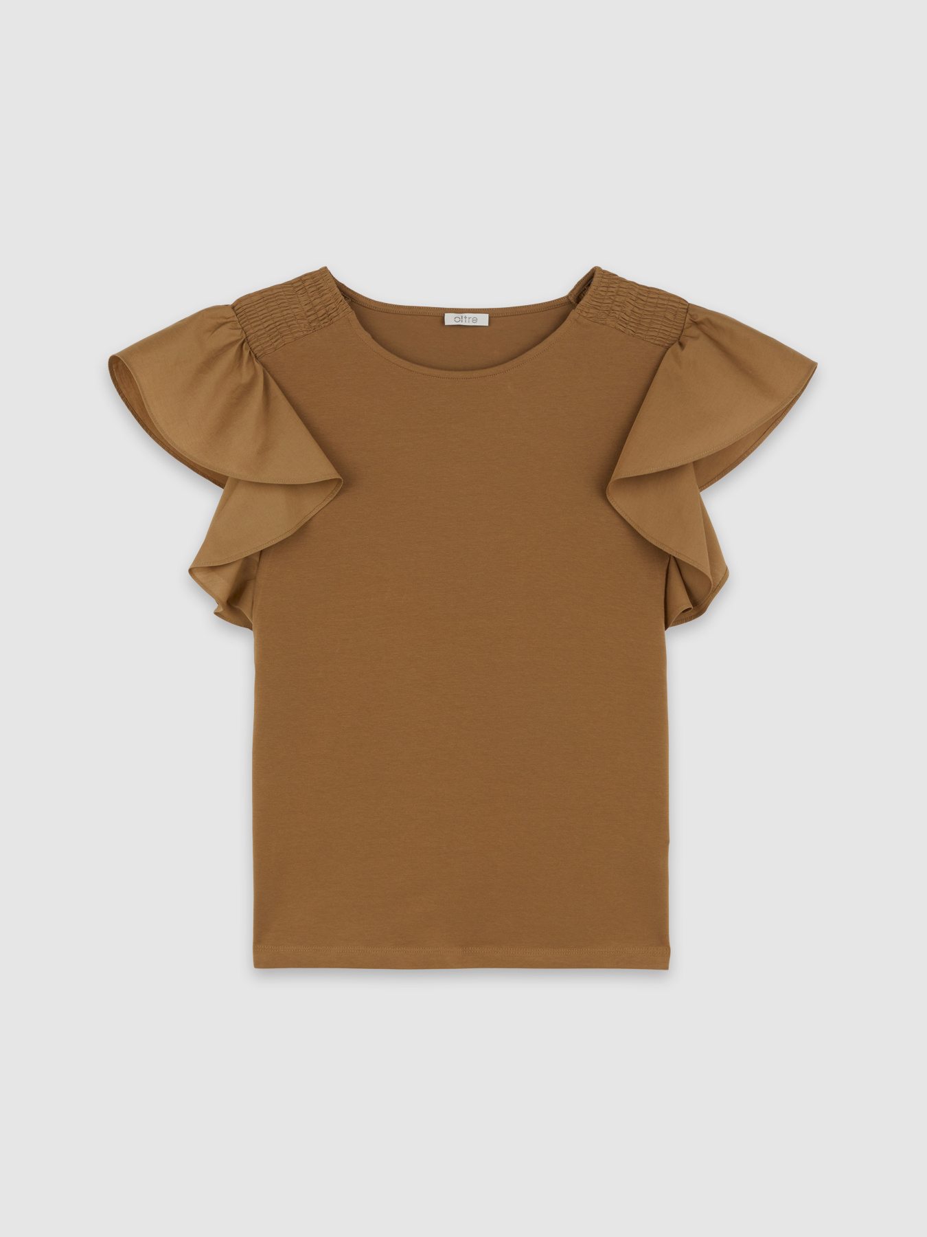 T-shirt con maniche ad aletta image number 3