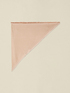 Triangular scarf with fringe image number 1