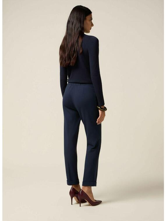 Regular trousers in Milano stitch