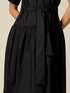 Poplin shirtdress with sash belt image number 2