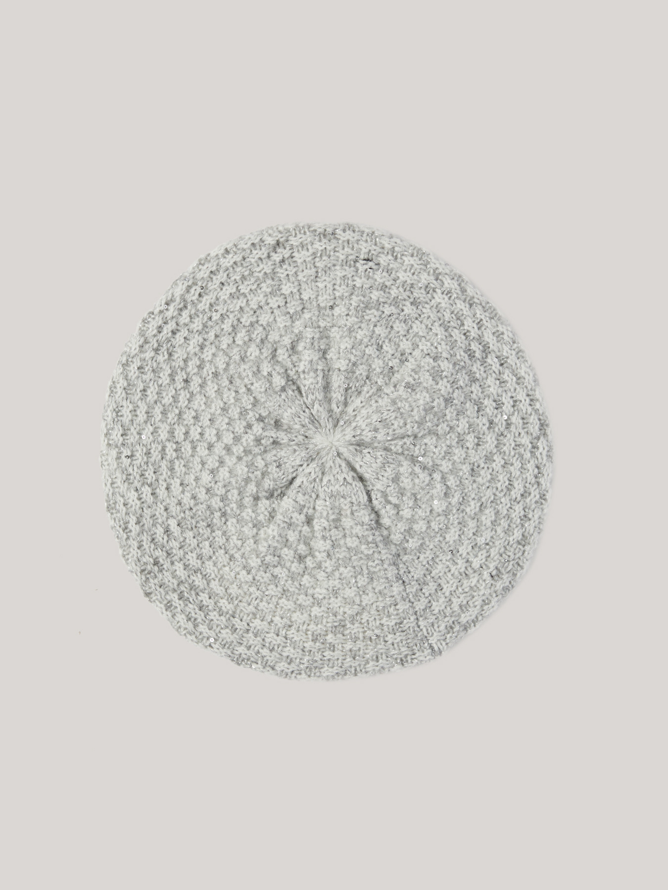Gorro con mezcla de lana con lentejuelas image number 0