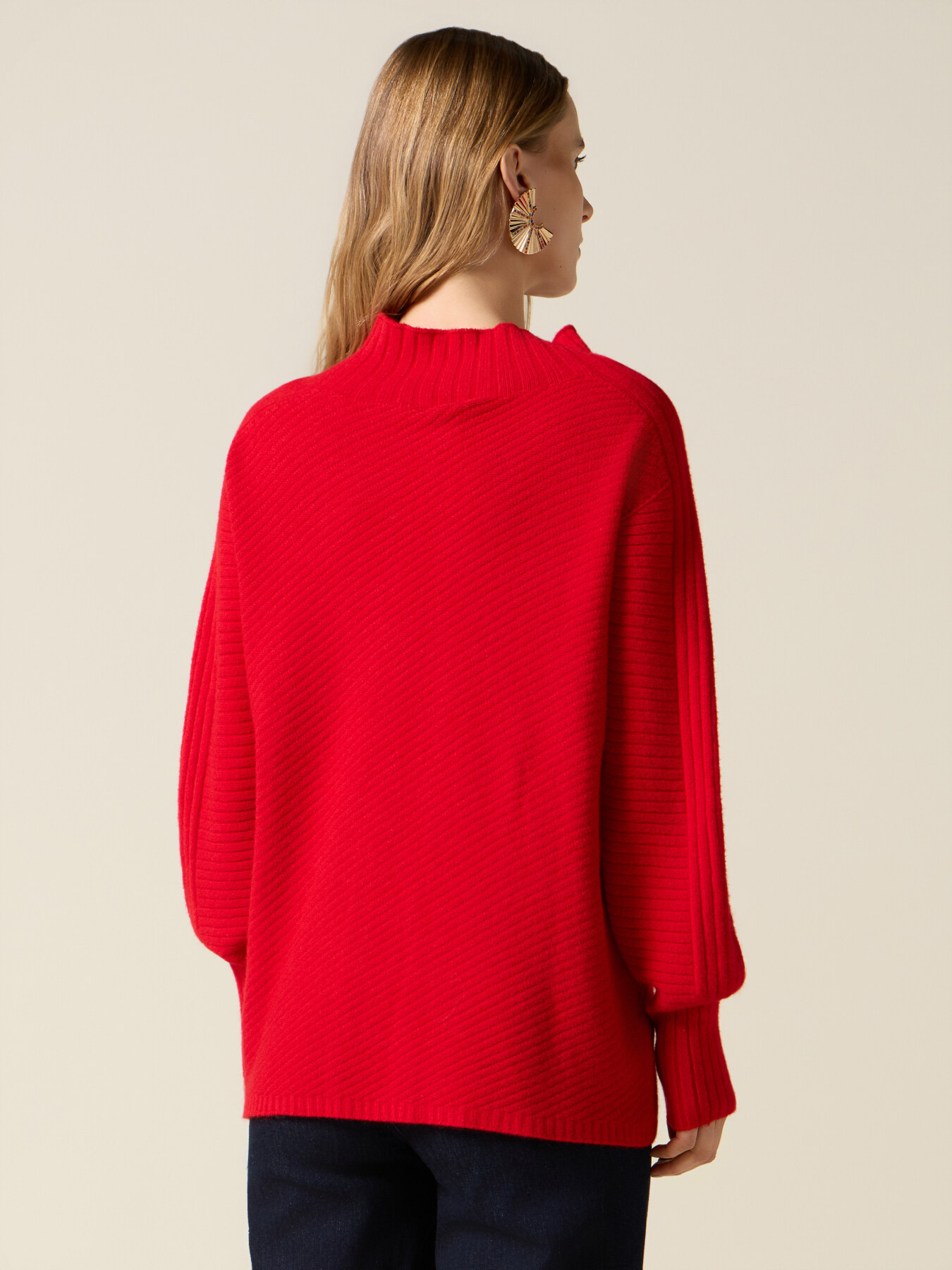 Oversized turtleneck sweater image number 1