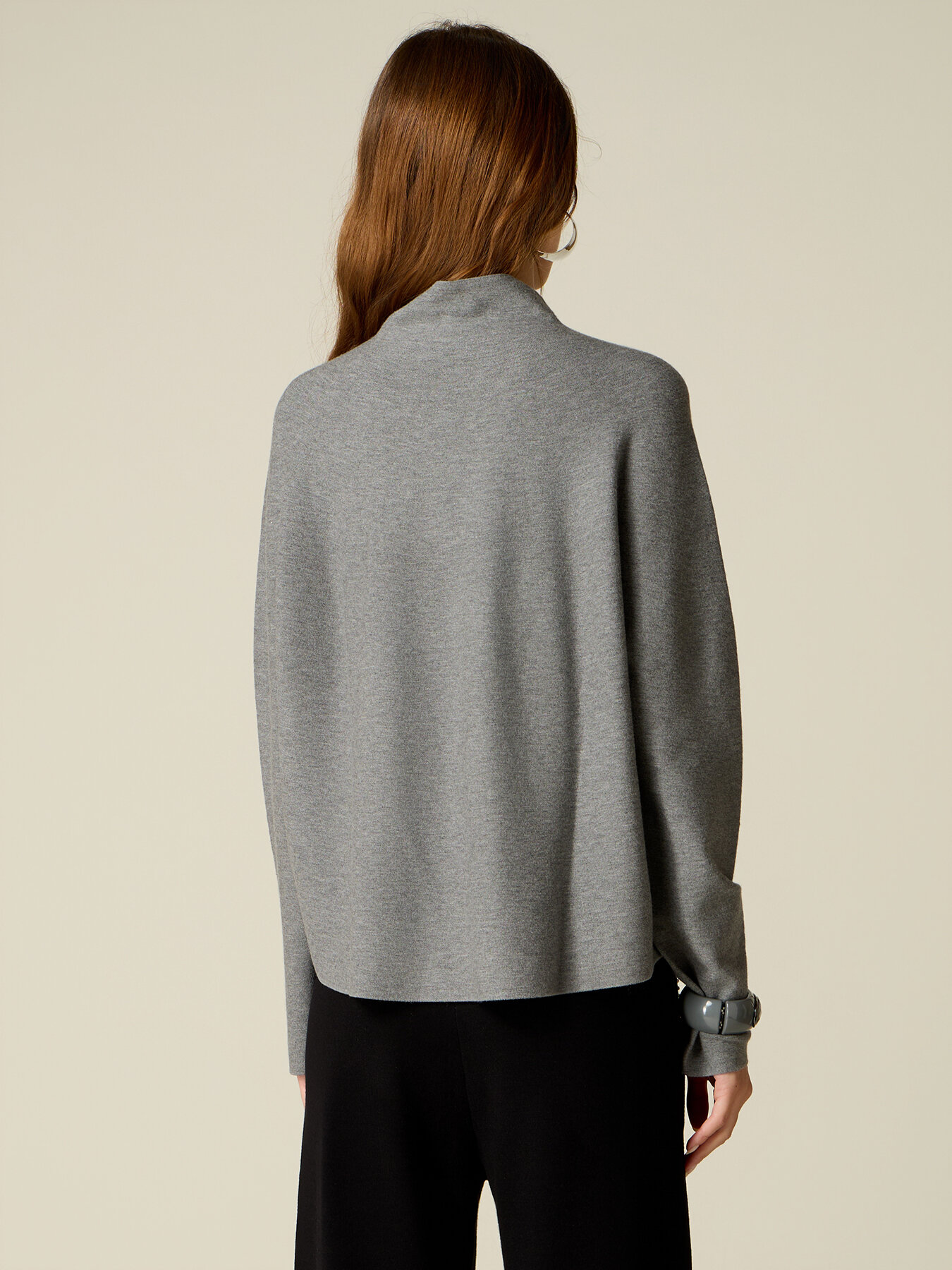 Rollkragenpullover aus Strickstoff image number 1