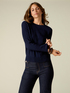 Zopfmuster-Pullover aus Wolle und Kaschmir image number 0