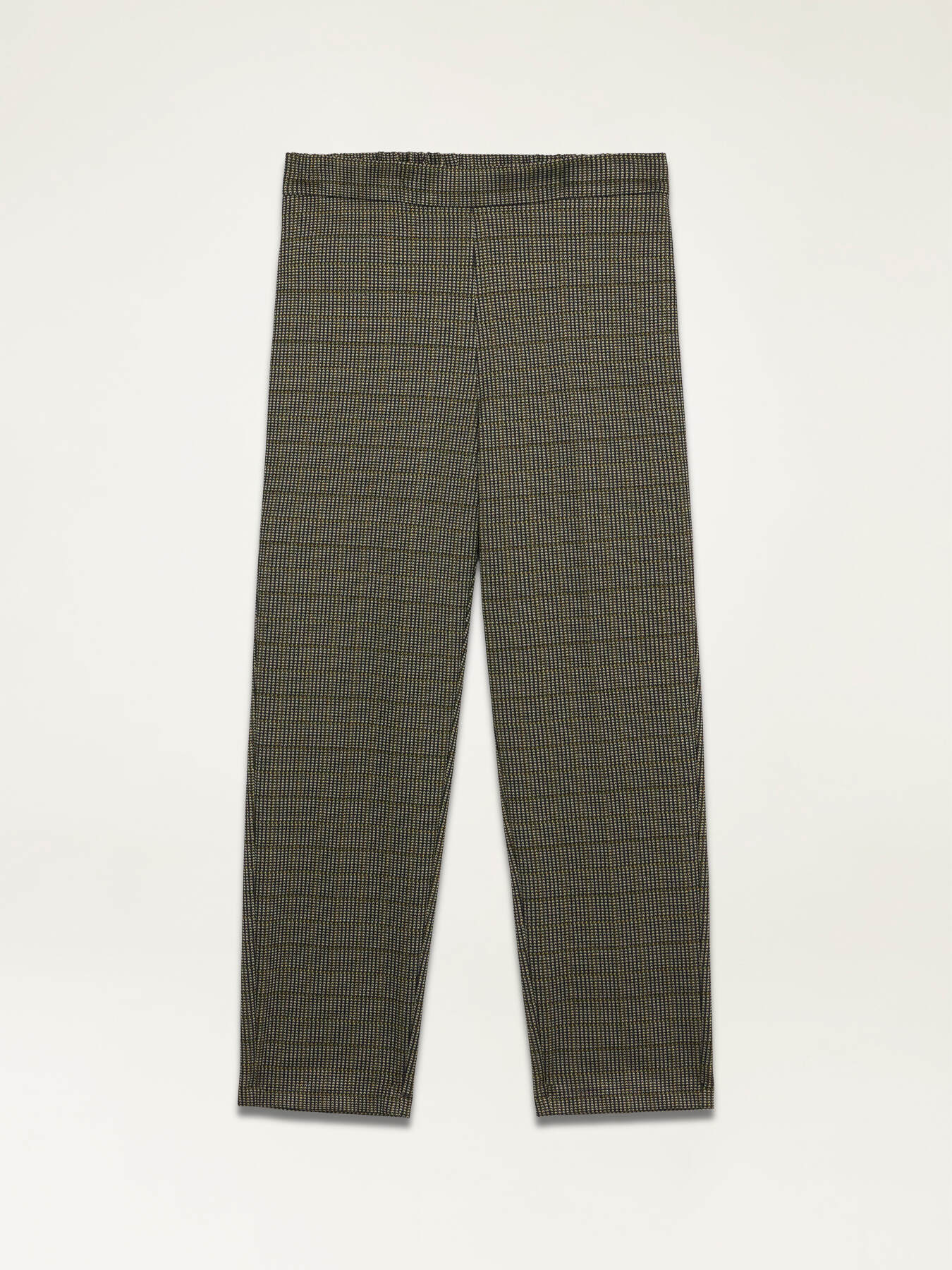 Pantaloni din material jacquard image number 4