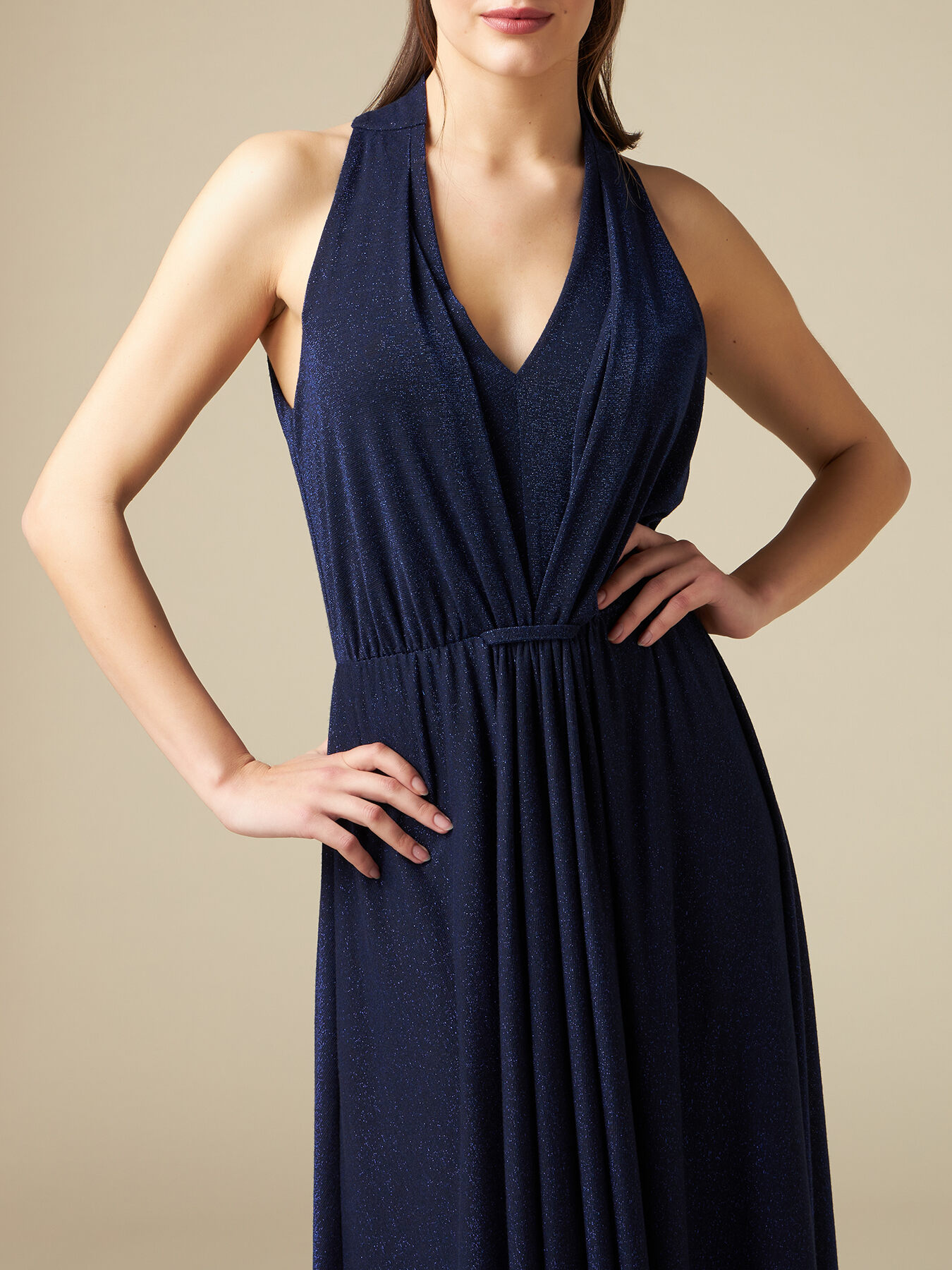 Robe longue lurex image number 2