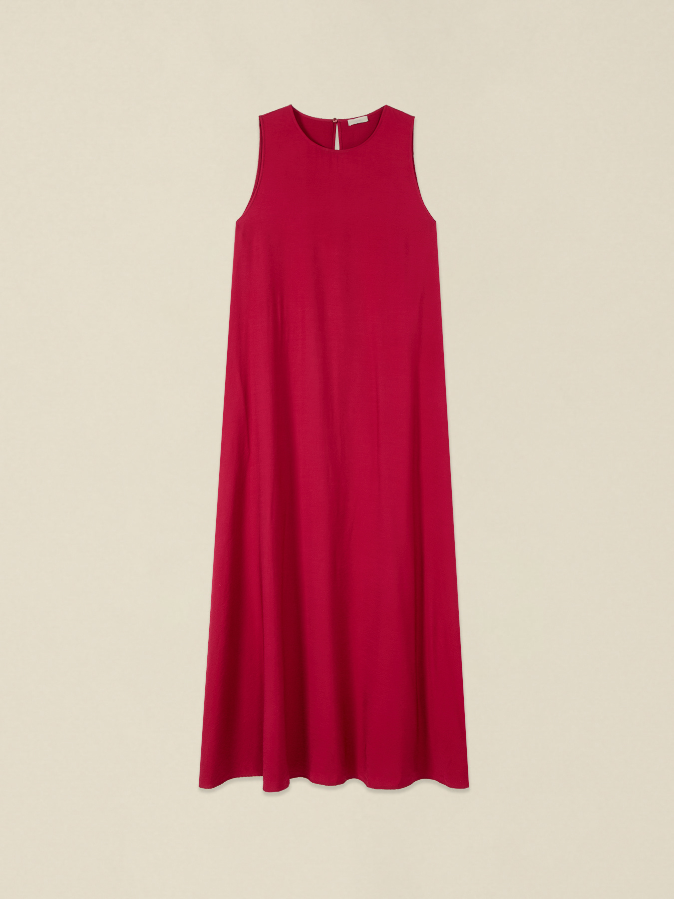 Vestito lungo misto viscosa image number 3