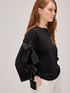 Boxy sweatshirt with bows image number 2