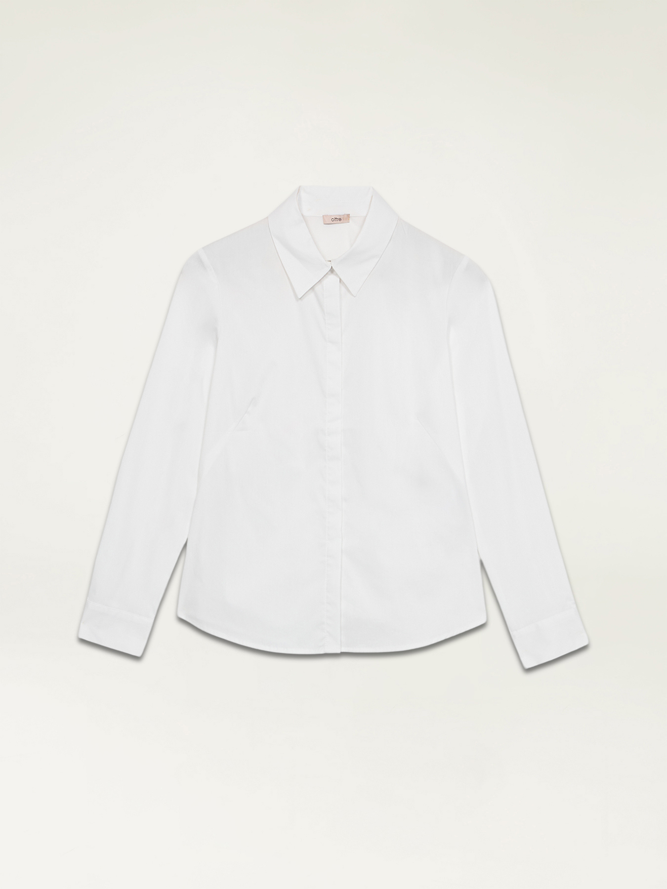 Shirt with jewel button image number 3