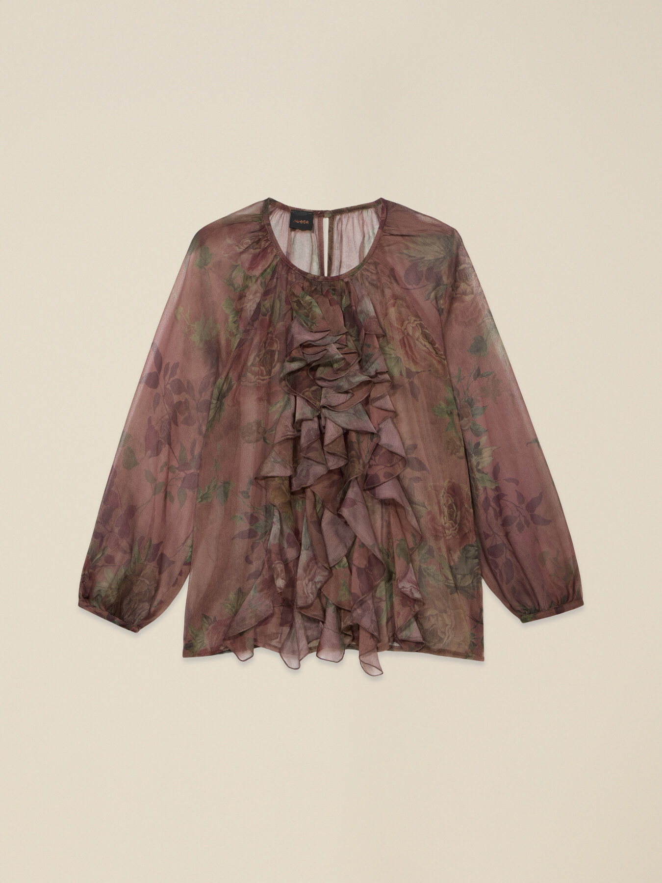 Blusa fantasia con volant image number 3