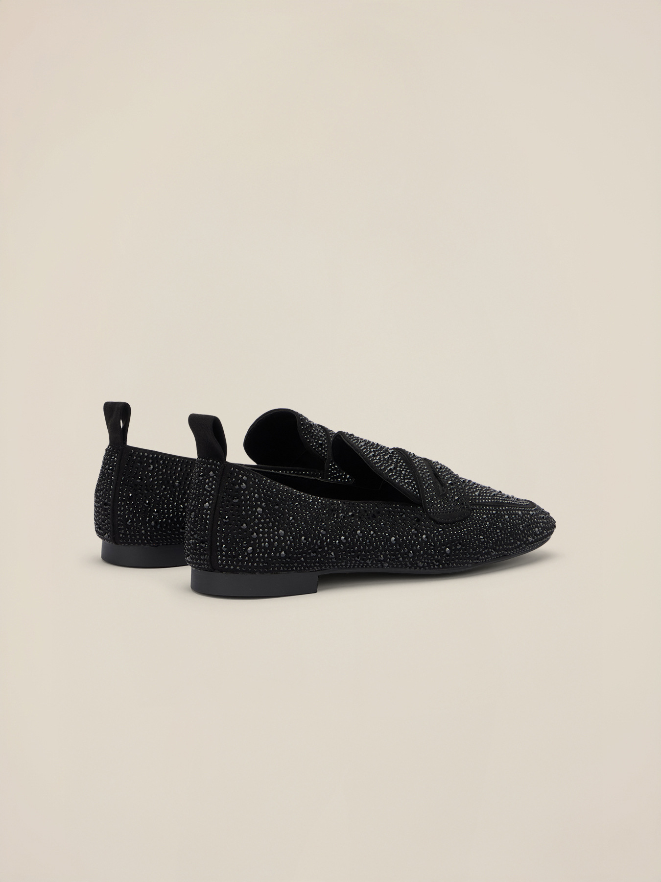 Ballet flats with rhinestone embellishments image number 3