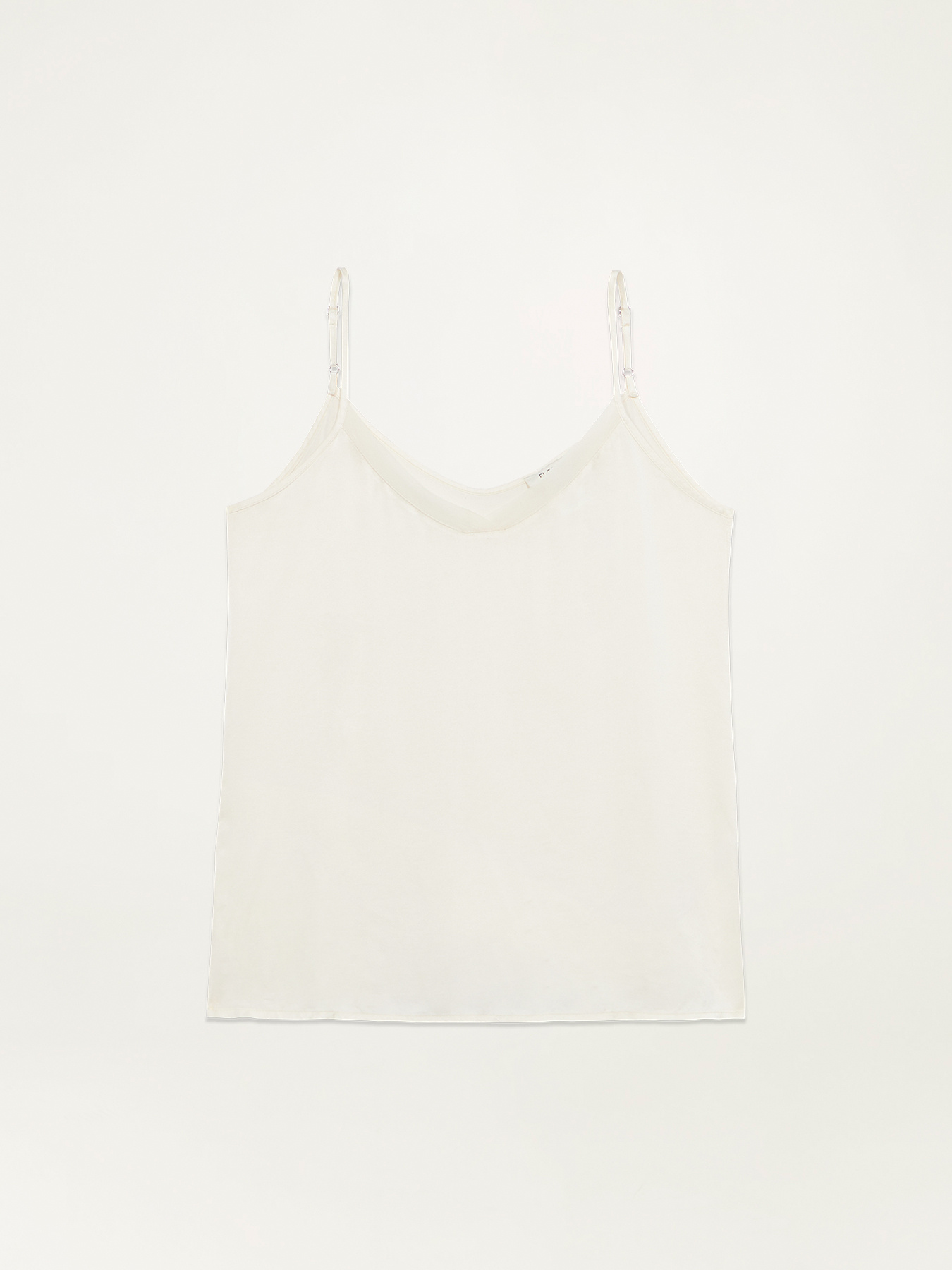 Top lencero en raso de viscosa image number 4