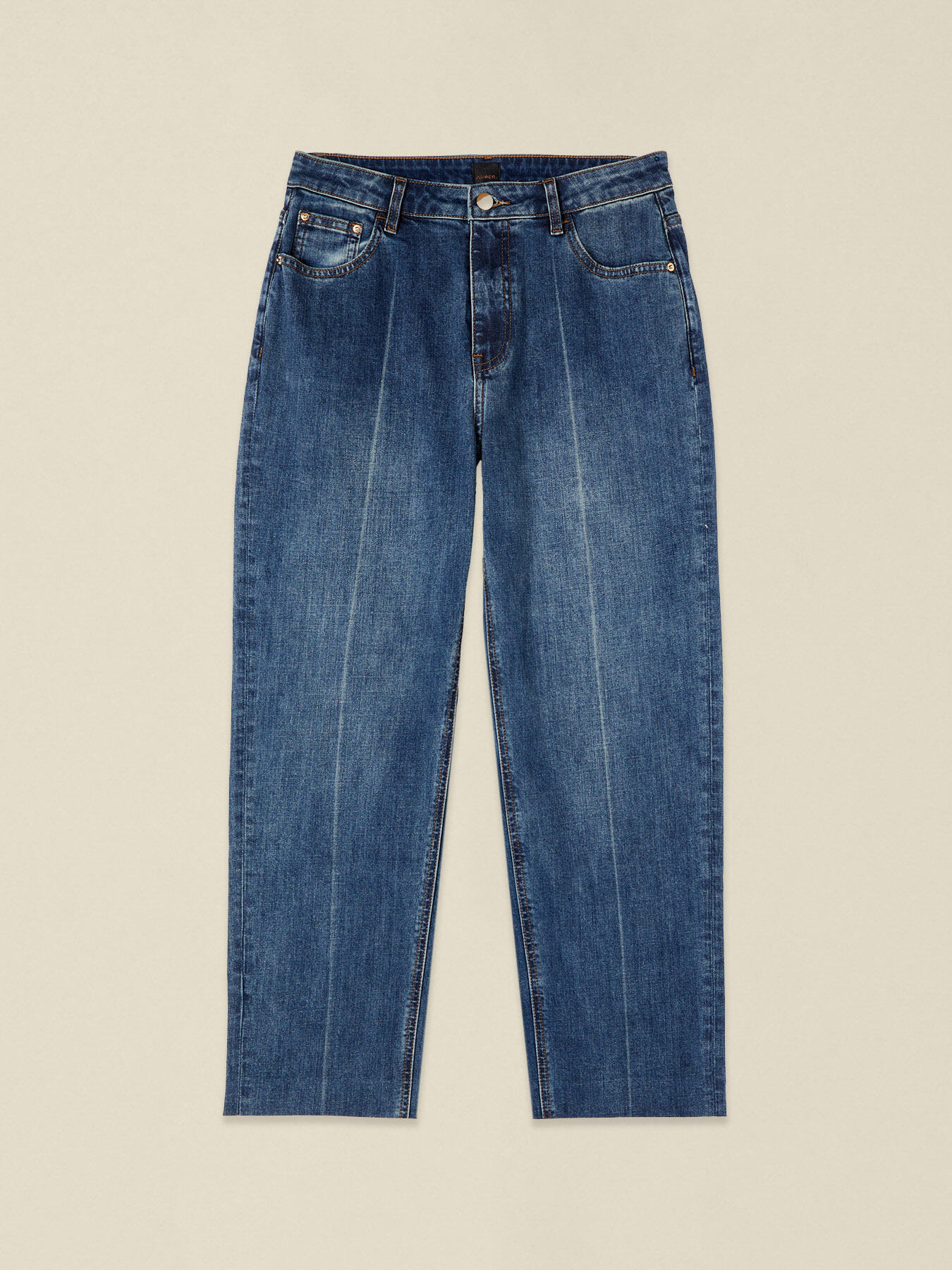 Jeans cropped boyfit image number 4