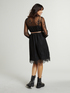 Long-sleeved lace dress image number 1