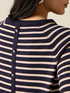 Striped sweater with buttons on the back image number 2