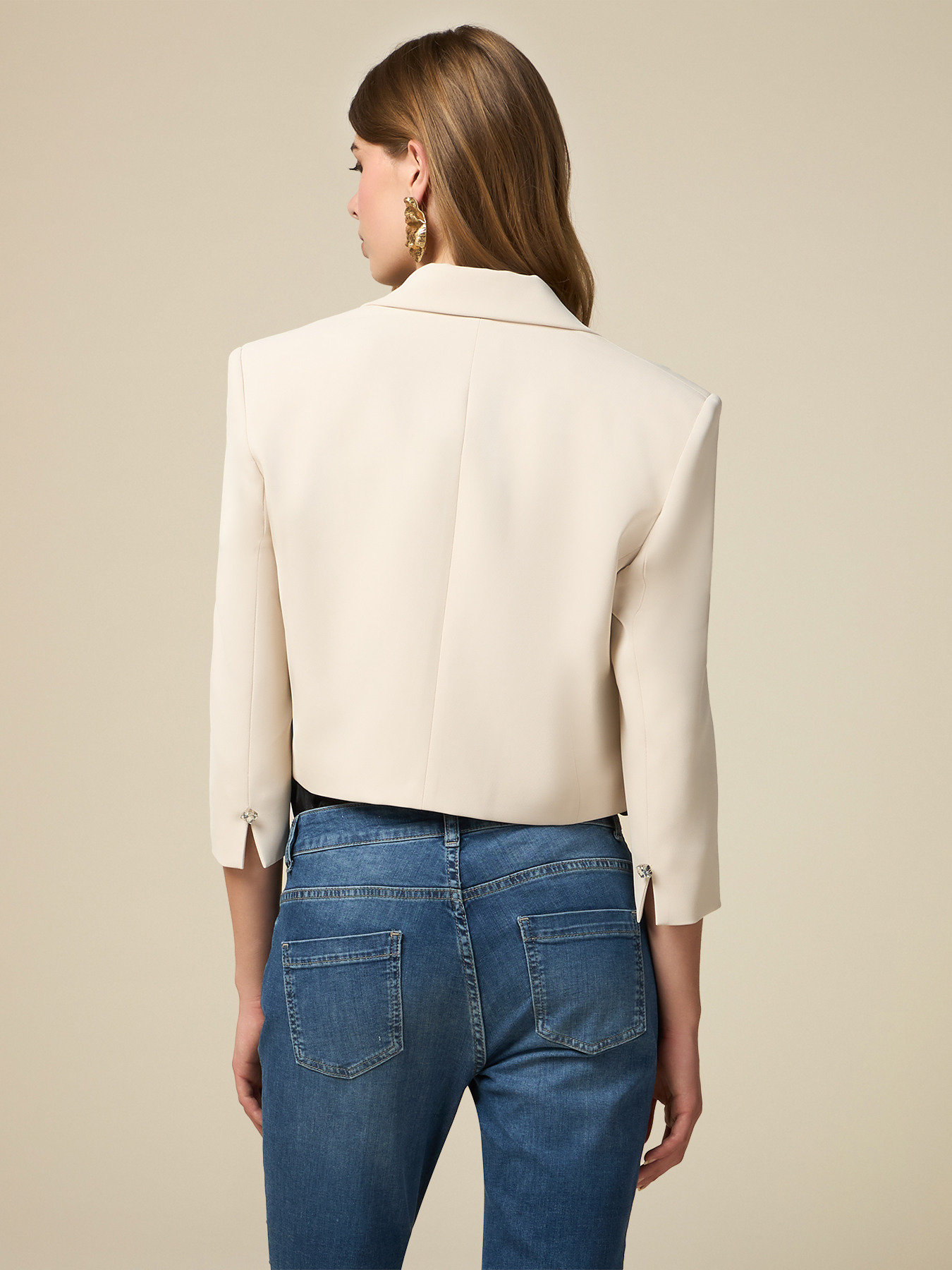Short blazer jacket image number 1