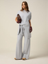 Knit palazzo pants image number 0