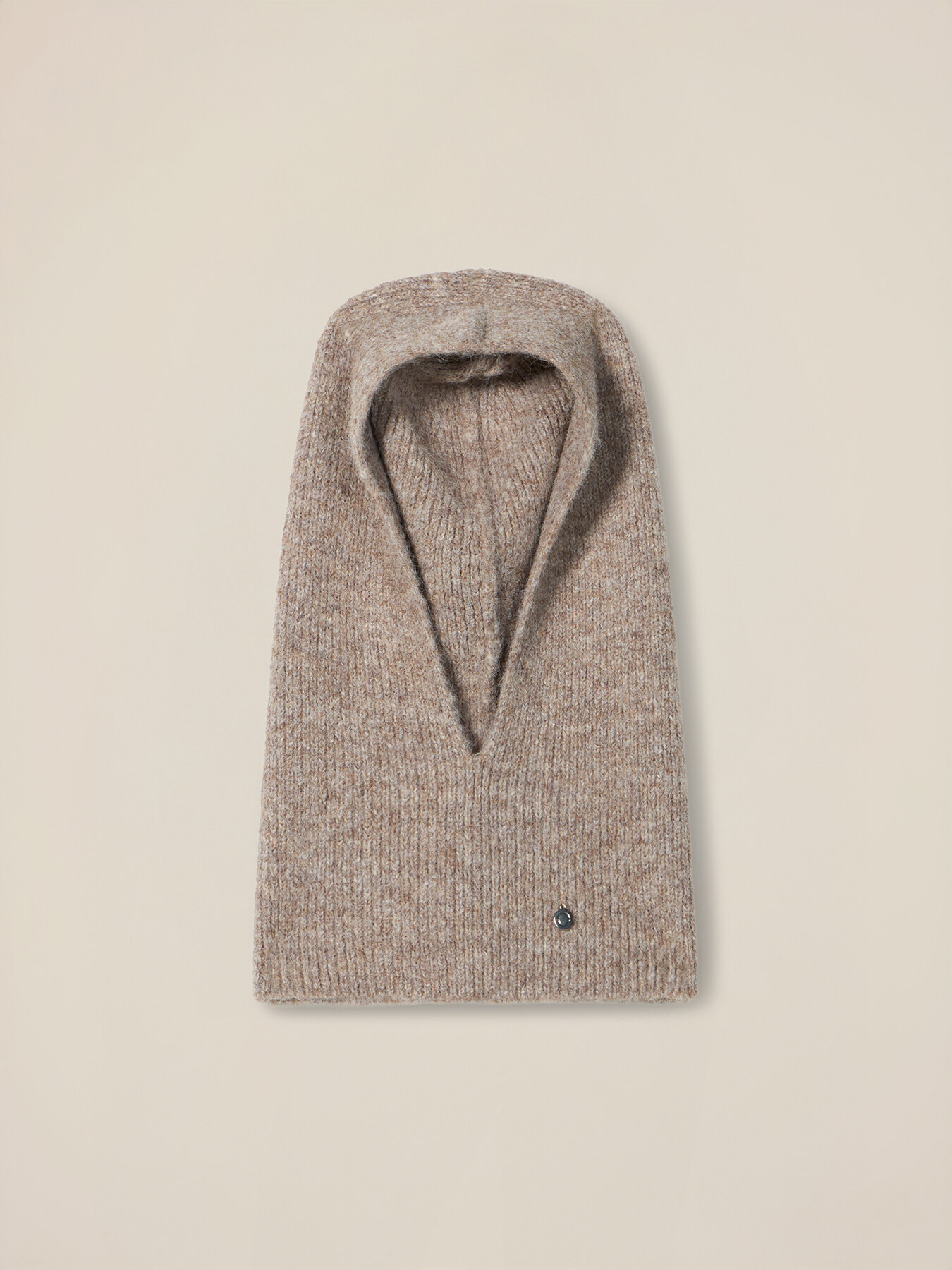 Bonnet cagoule en maille image number 1