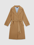 Trenchcoat aus zwei verschiedenen Materialien image number 4